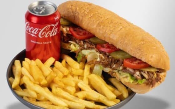 ساندویچ رست بیف کمبو